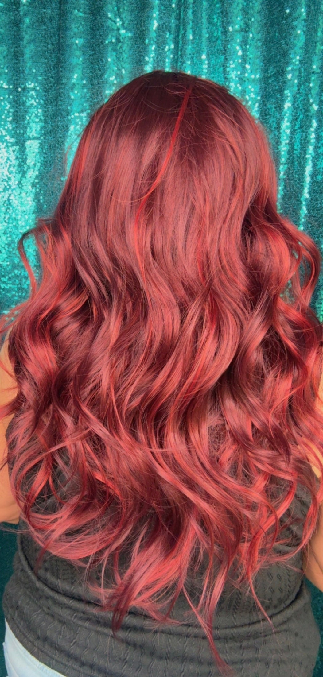 Delilah Bordeaux Flame | 13x4 Free Part | 24”| 130%| Standard only