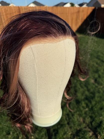 Brianne Crimson Cashmere | 13×4 Free Part | Lace
Front | 24 Inches | 130% Density | Synthetic
Futura Fiber| Standard