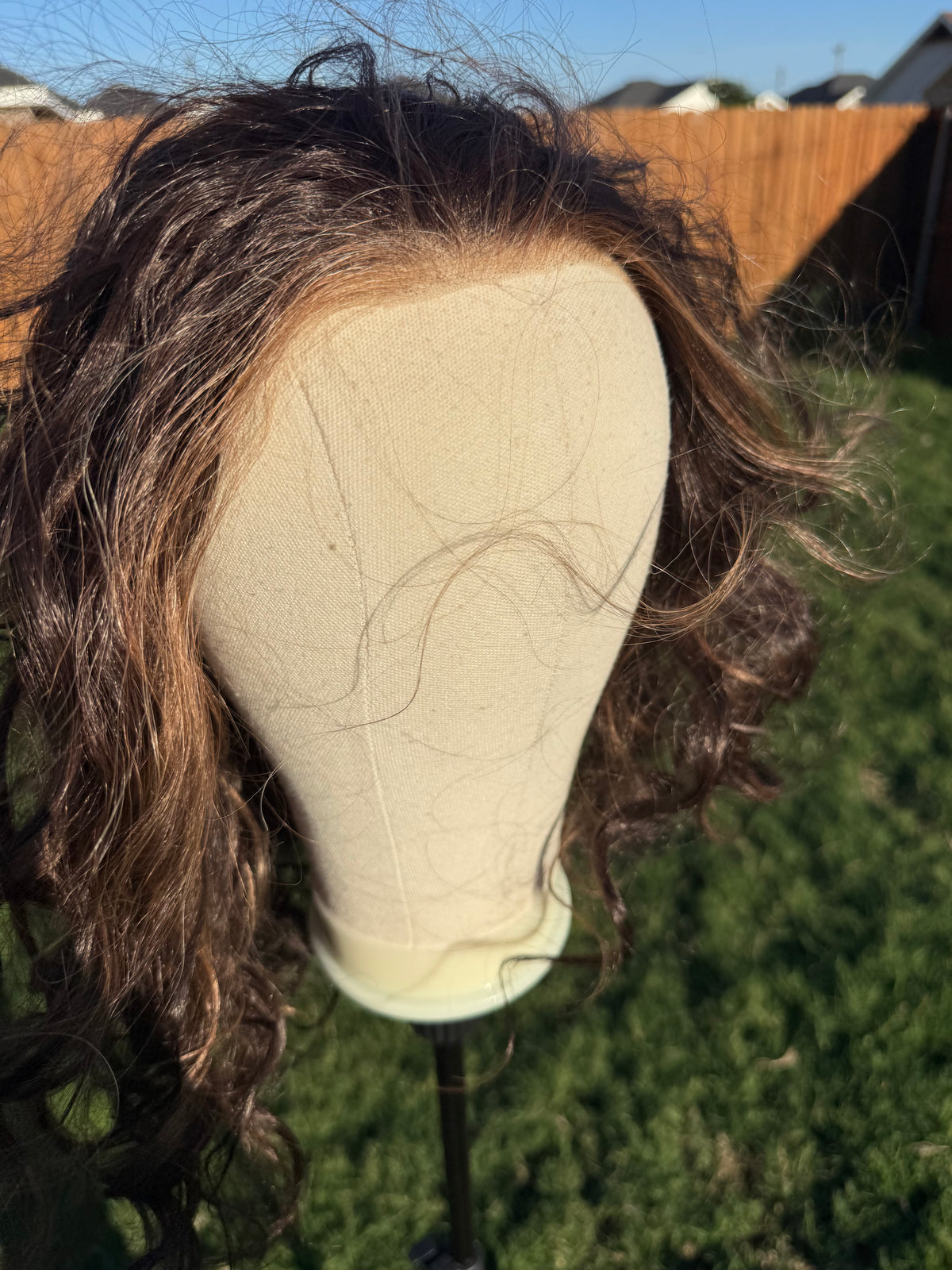 Aubrielle Pecan Truffle | 13×4 Free Part | LaceFront | 22 Inches | 140% Density | Synthetic Futura Fiber | Large
