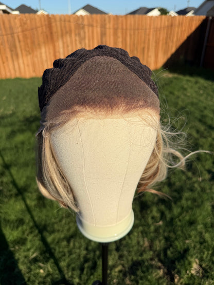 Clara - TX Linen Blonde | 13×4 Free Part |
Lace Front | 130% Density | Synthetic Futura
Fiber | 17 Inches| Large