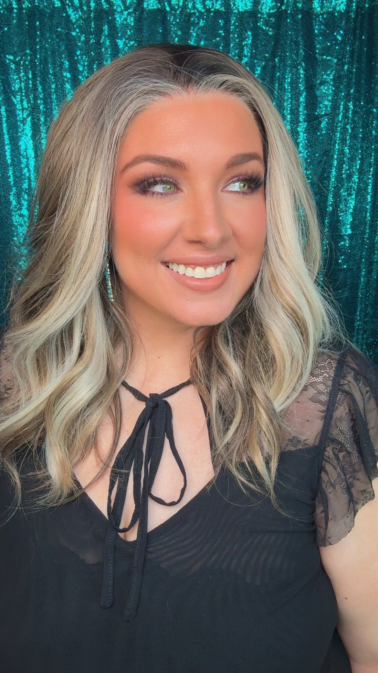 Sage Sun-kissed Taupe | Free Part Lace Front Synthetic Wig | 13x4 | 21 in | Standard
