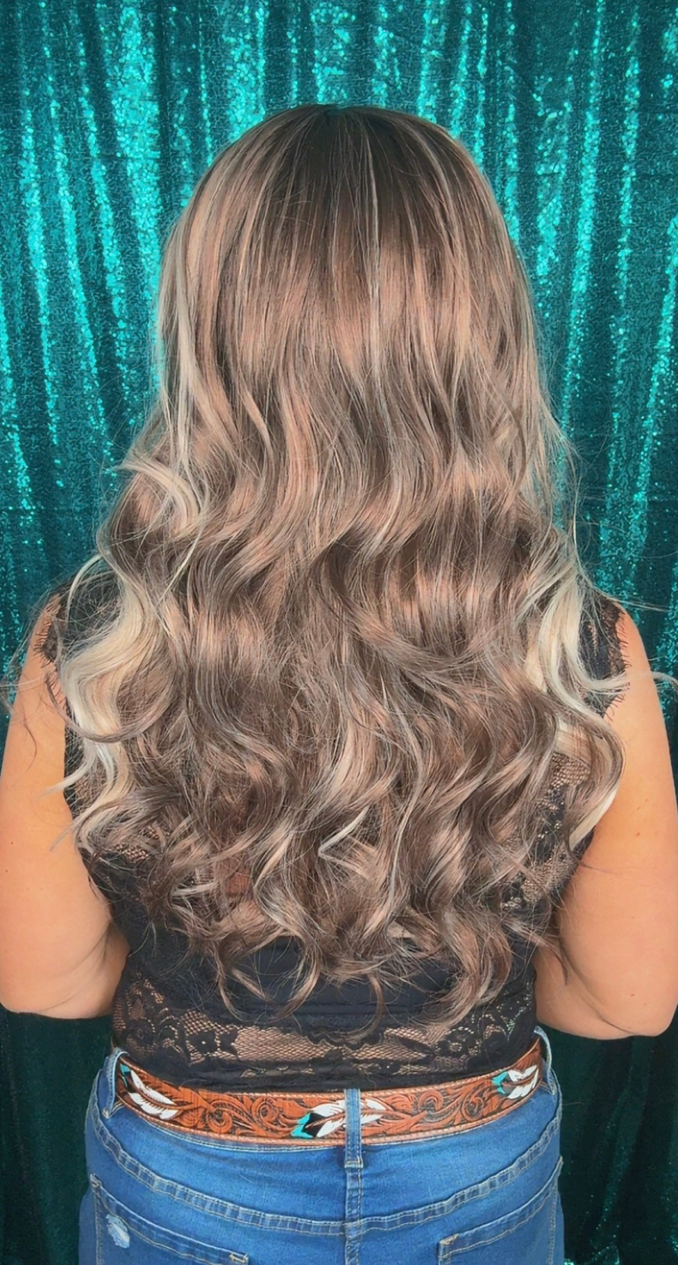 Tilly Smoky Taupe | Lace Front Free Part | 13x4 lace Front wig | 130 % density | Large
