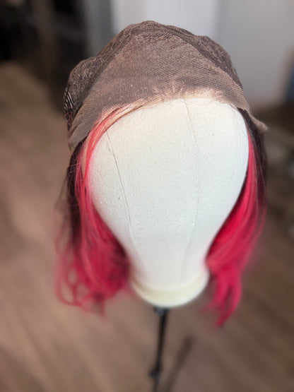 Karma Raspberry Riot standard size lace wig