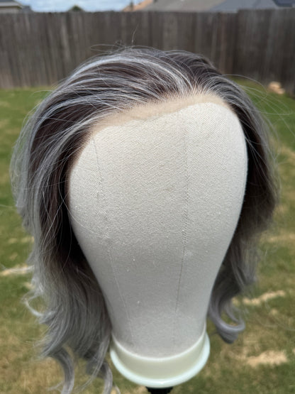 Ashton Sterling Smoke
13x4| Free Part Lace Front | 130% density | 20 inches | Standard