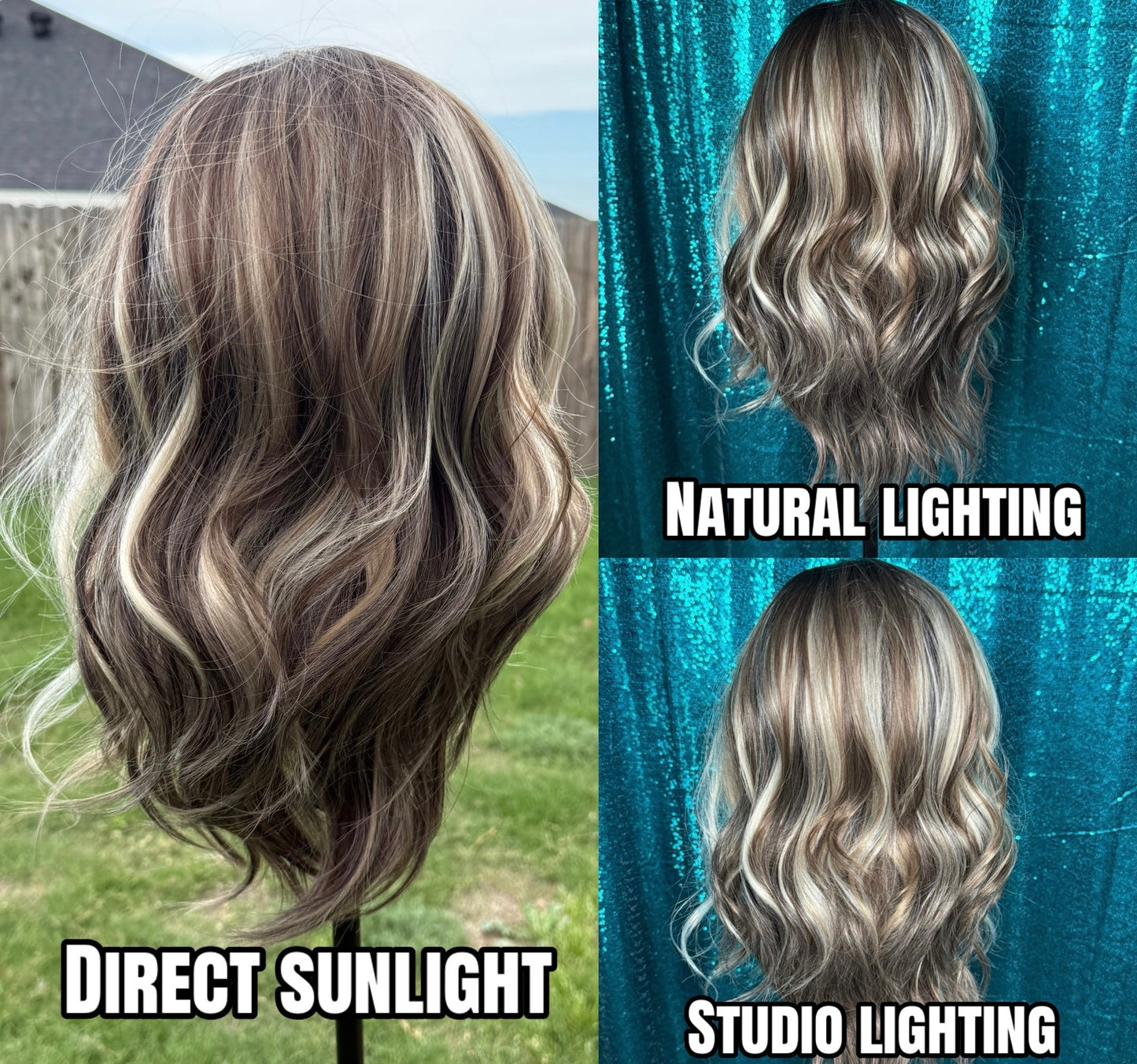 Sage Sun-kissed Taupe | Free Part Lace Front Synthetic Wig | 13x4 | 21 in | Standard
