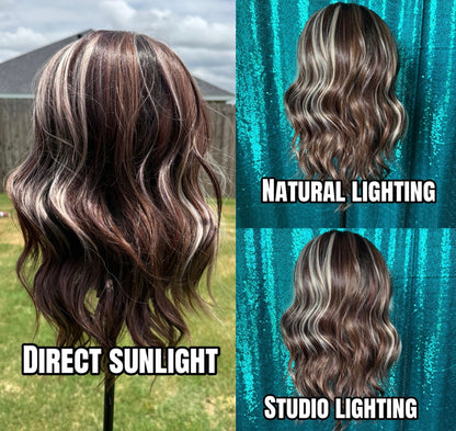 Elise Maple Velvet
13x4 lace Front | Free Part | 130%density |20 inches| Petite