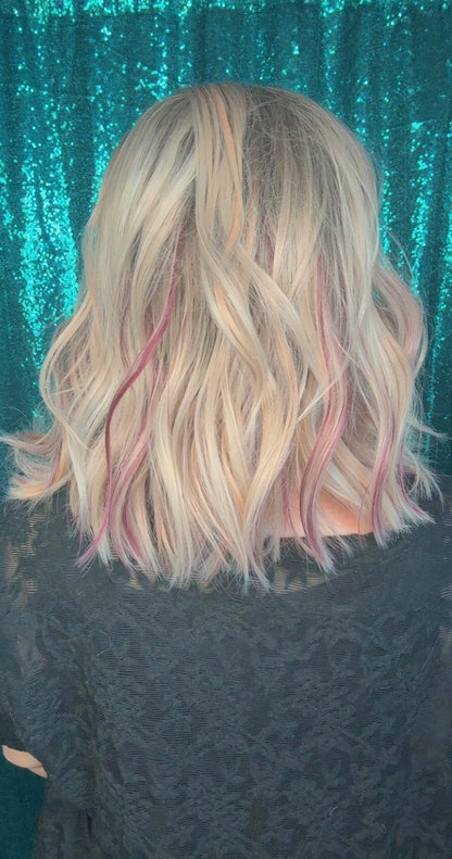 Tinsley Sugarplum Pearl | 13x4 Free Part | Lace Front | 18 Inches | 130% Density | Synthetic Futura
Fiber | Standard