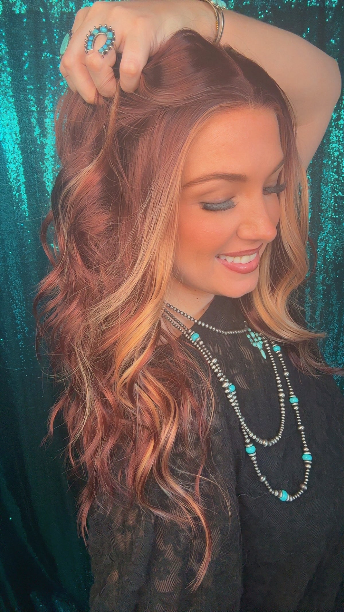 Brianne Crimson Cashmere | 13×4 Free Part | Lace
Front | 24 Inches | 130% Density | Synthetic
Futura Fiber| Standard