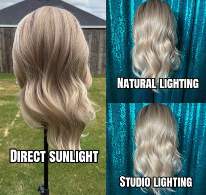 Madelyn Vanilla Oak |
13x4 Lace Front | Free Part | 130%Density | 22 inches | Petite