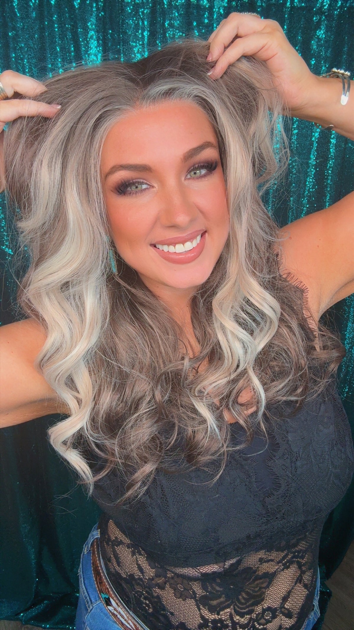 Tilly Smoky Taupe | Lace Front Free Part | 13x4 lace Front wig | 130 % density | Large