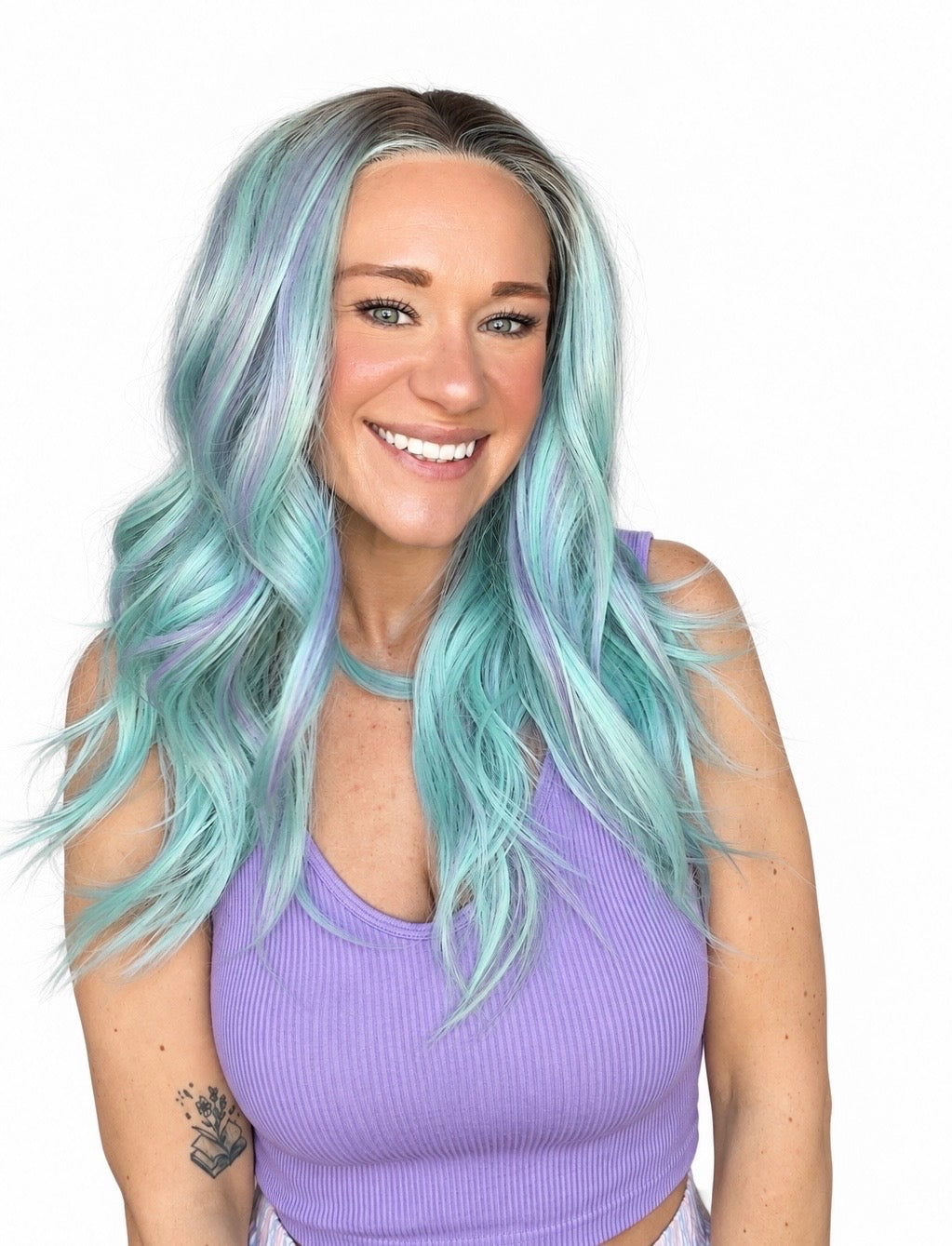 Cove Minted Mermaid | 13x4 Lace Front | |FreePart | 130 density | STANDARD