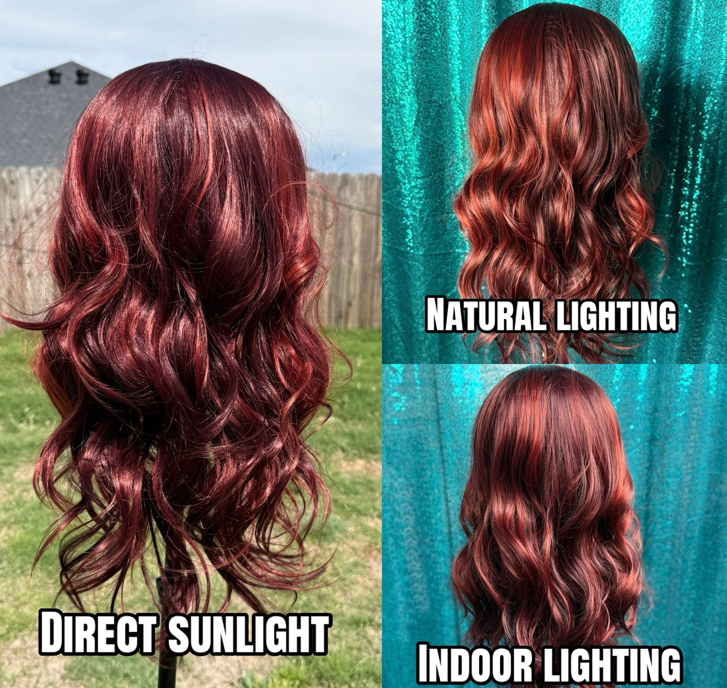 Delilah Bordeaux Flame | 13x4 Free Part | 24”| 130%| Standard only