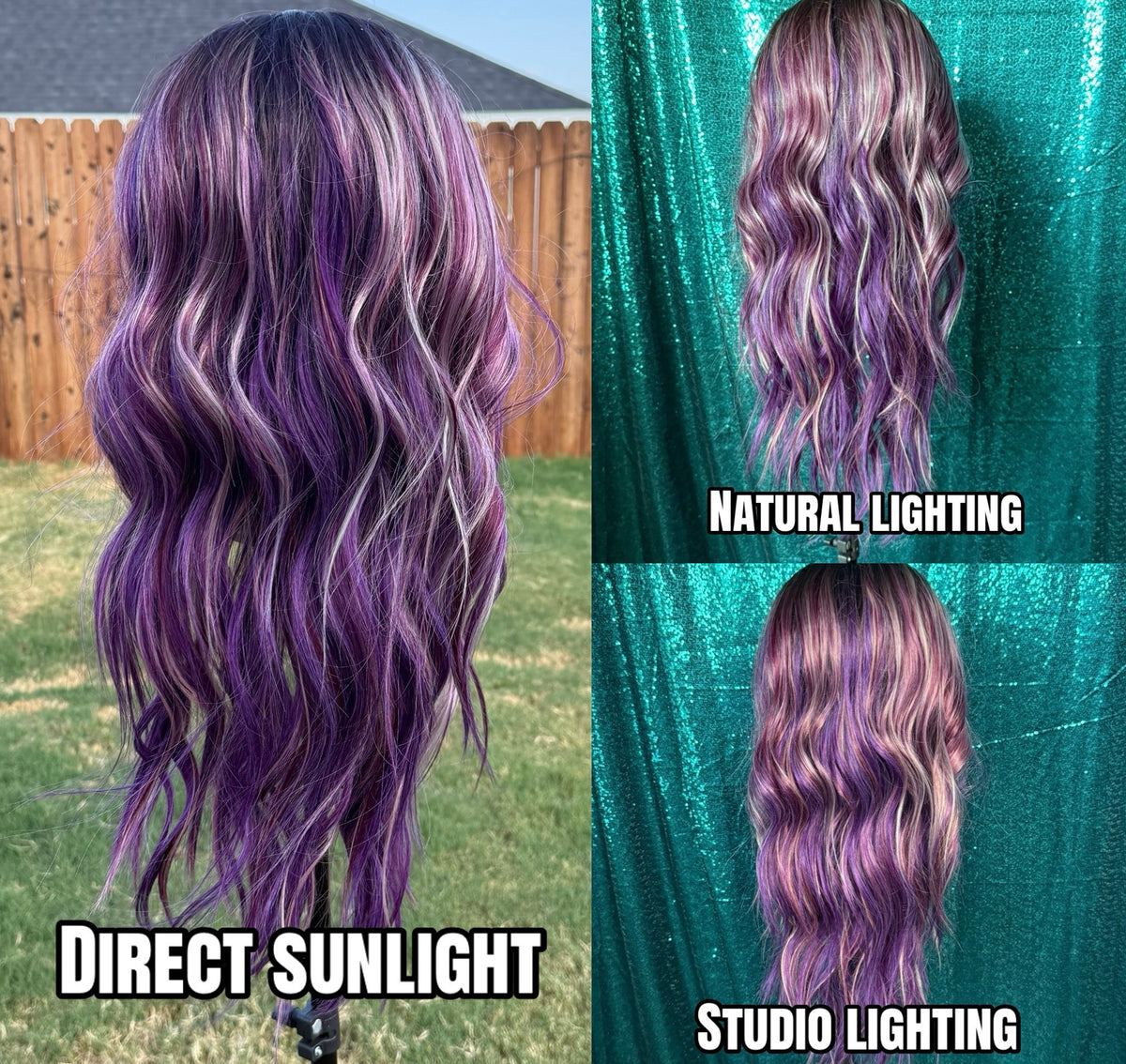 Karma Violet Vendetta | 13x4 Free Part Lace Front | 130 density | 26 inches |Standard