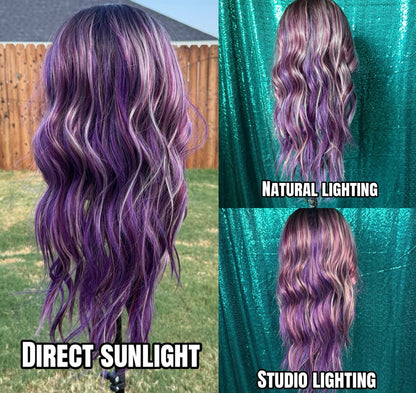 Karma Violet Vendetta | 13x4 Free Part Lace Front | 130 density | 26 inches |Standard