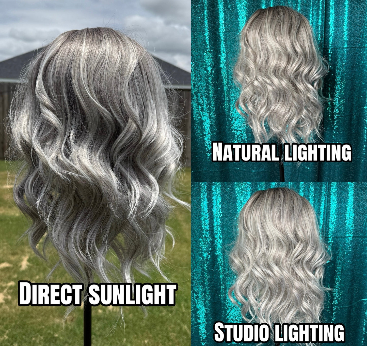 Ashton Sterling Smoke
13x4| Free Part Lace Front | 130% density | 20 inches | Standard