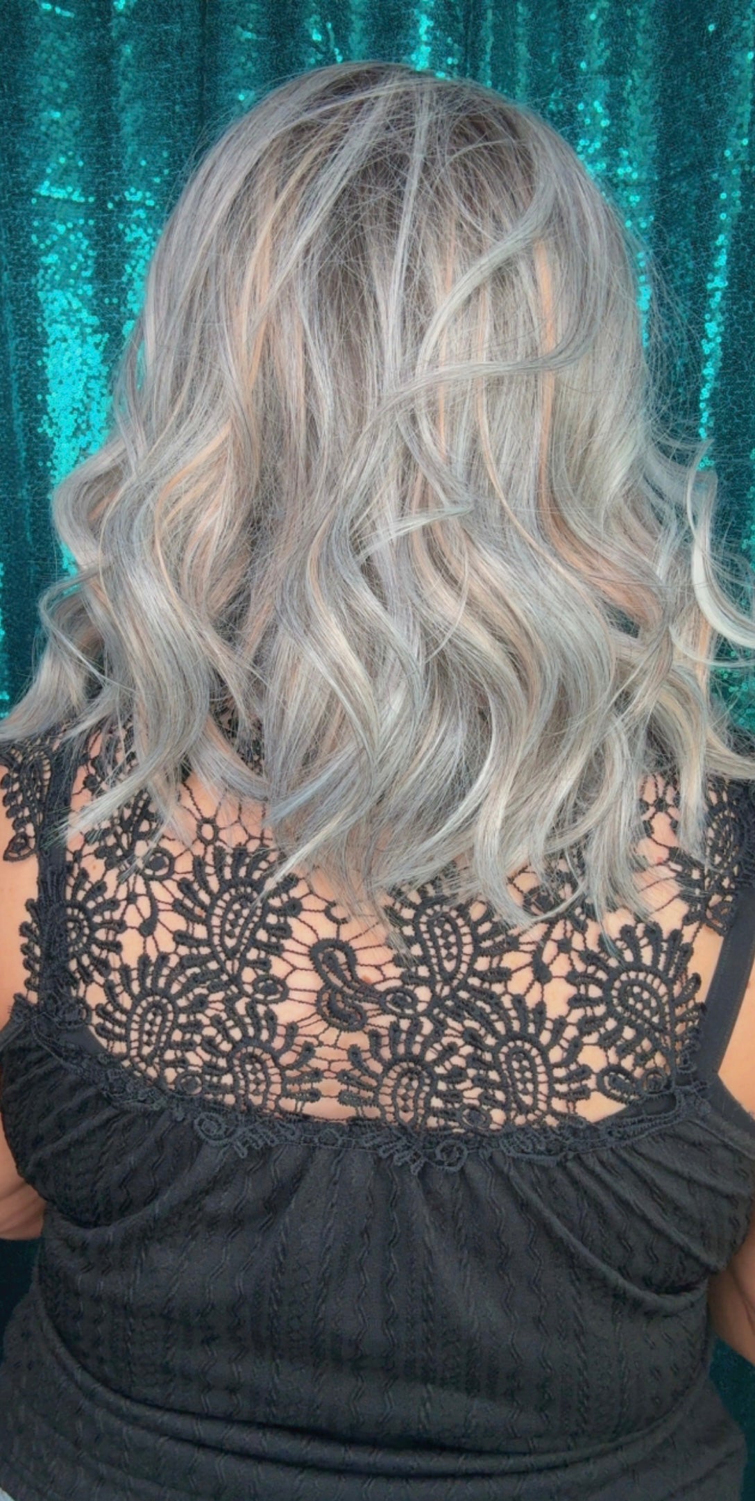 Sloane Frosted Silk | Standard | 13x4 Free Part Lace Front | 17 in.