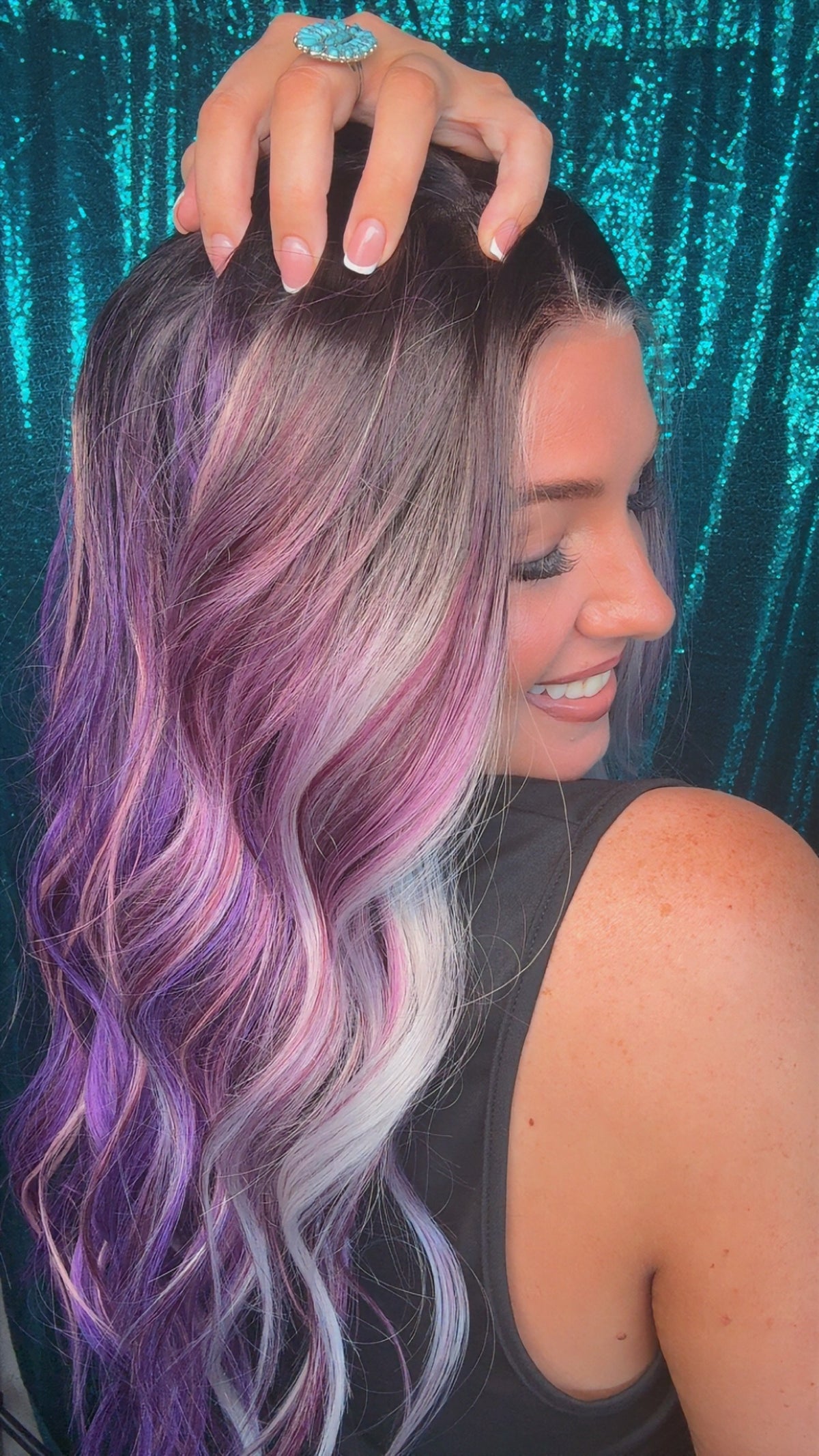 Karma Violet Vendetta | 13x4 Free Part Lace Front | 130 density | 26 inches |Standard