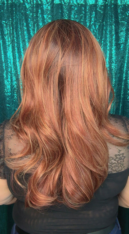 Merritt West Texas | 13x4 lace front | 22in | 130 % density | free part | Standard
