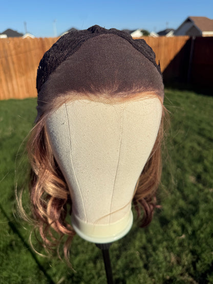 Brianne Crimson Cashmere | 13×4 Free Part | Lace
Front | 24 Inches | 130% Density | Synthetic
Futura Fiber| Standard