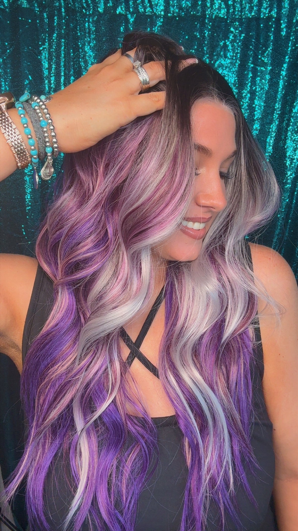 Karma Violet Vendetta | 13x4 Free Part Lace Front | 130 density | 26 inches |Standard