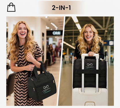 Infinite Tresses Travel Bag with hangar