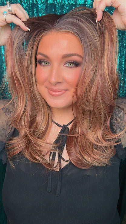 Merritt West Texas | 13x4 lace front | 22in | 130 % density | free part | Standard
