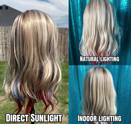 Liberty Belle Blonde  | 13x4 Free Part| Standard| 23”| 130%
