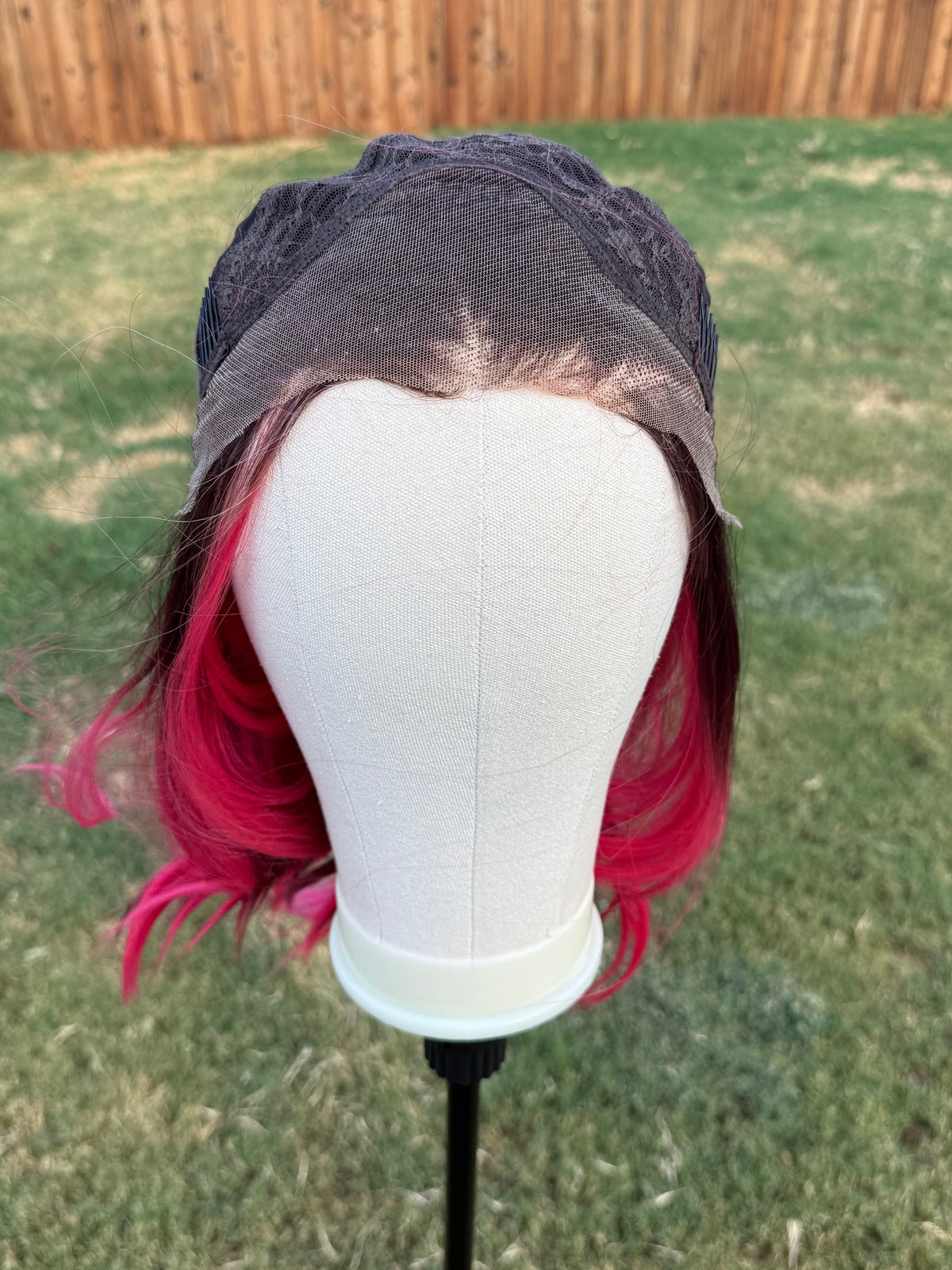 Karma Raspberry Riot | 26 inches | 13 x 4 lace Front | Free Part | 130 density | Standard