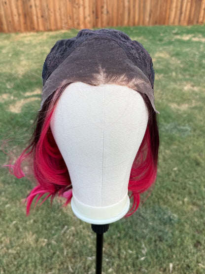 Karma Raspberry Riot | 26 inches | 13 x 4 lace Front | Free Part | 130 density | Standard
