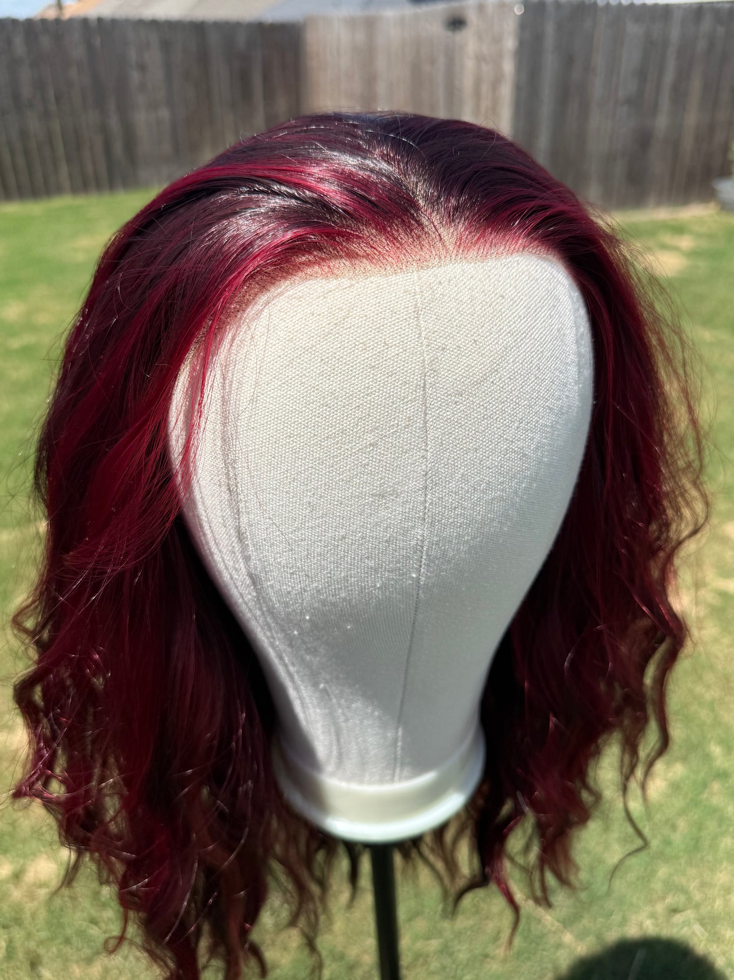 Maddie Cherry Bomb | 13x4 Lace Front | Free Part | 130% density | 26 inches | Standard