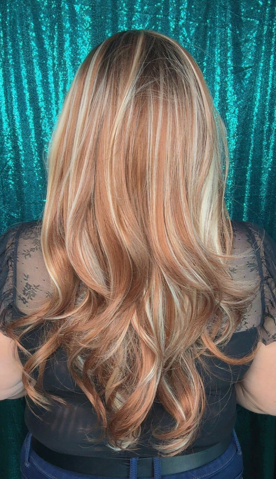 Abygail Chestnut Blend | 13x 4 Lace Front | Free Part | 26 inches | 130% | Standard