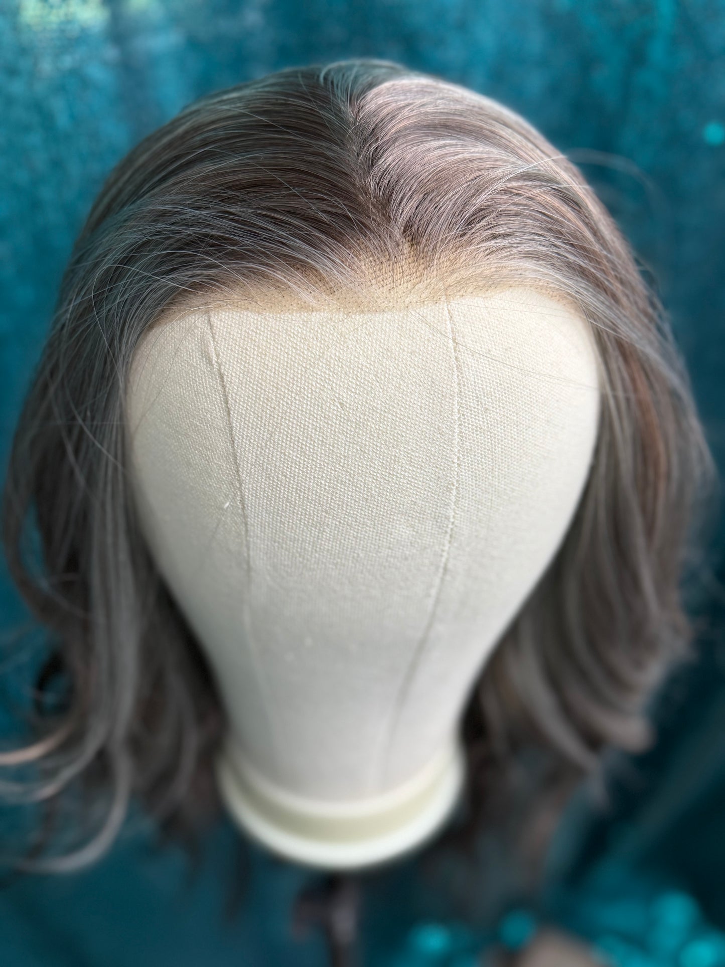 Faith Frosted Latte | 13x4 | Free part Lace Front | 26 in | 130% density | Petite