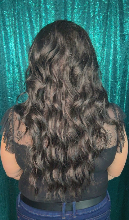 Angie Midnight Roast | 13x4 Free Part | 27 inches | Petite