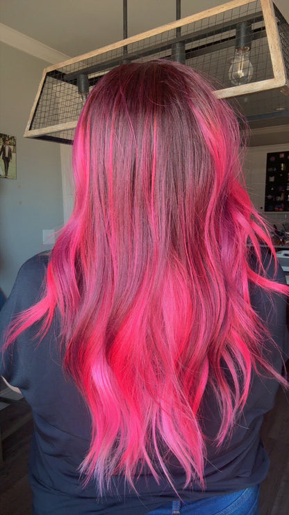 Karma Raspberry Riot standard size lace wig