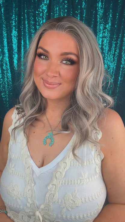 Brighton chiffon Blonde Color Blend | 13x4 Synthetic lace | Free Part | Standard | 18 inches