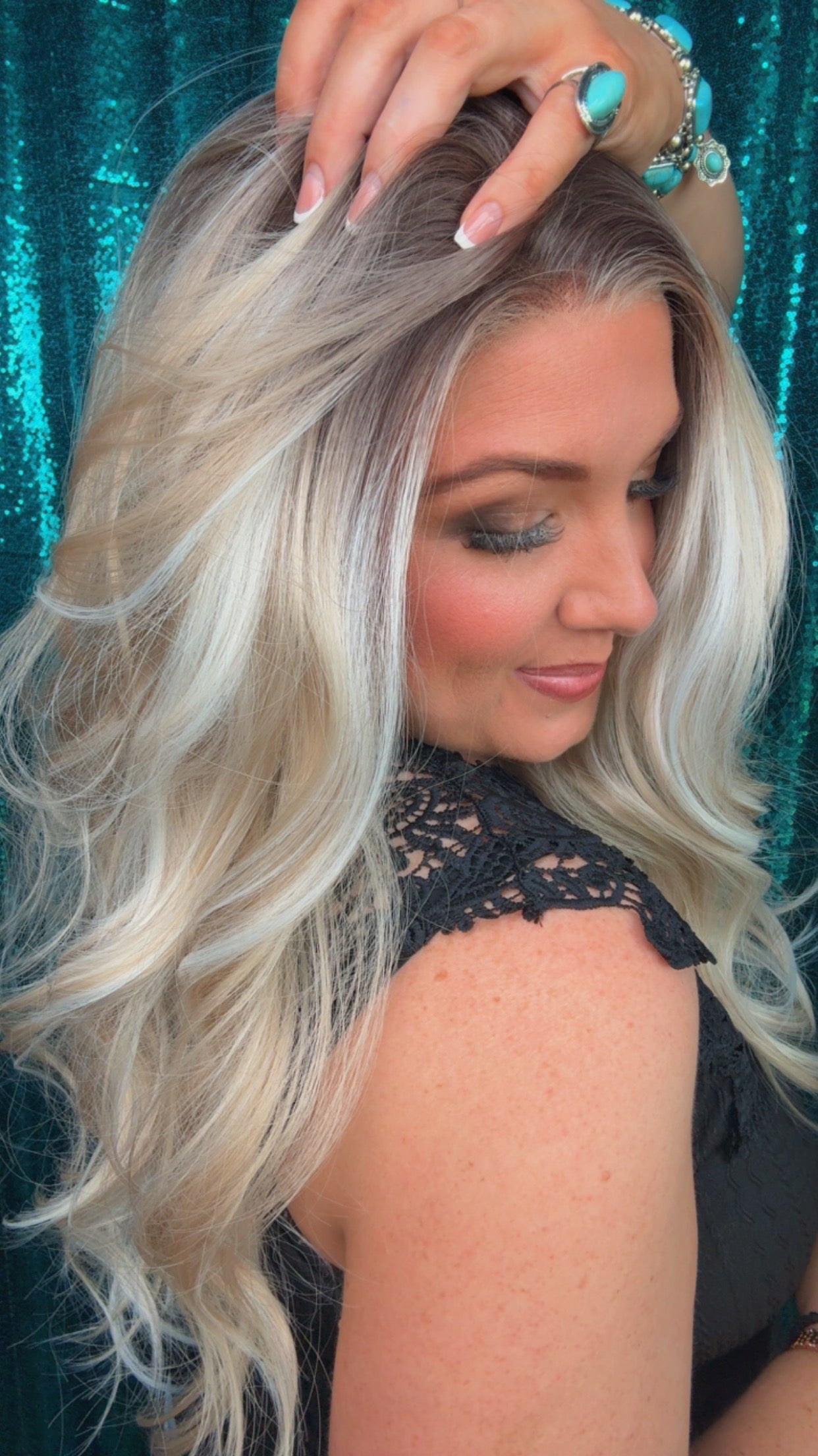 Lexie Frosted Blonde | 13x4 | Free Part | 26”| 130% density | Standard only