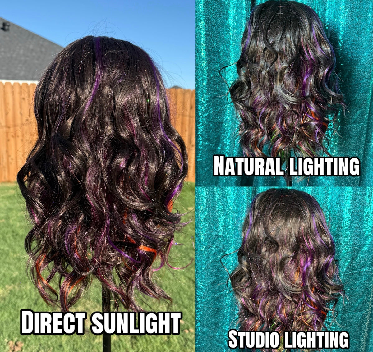Hex in the City| designed by Kayla W| 22 inches | 13x4 Free Part | Lace Front | 130% density | Petite