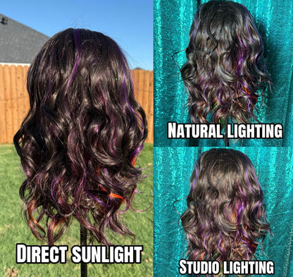Hex in the City| designed by Kayla W| 22 inches | 13x4 Free Part | Lace Front | 130% density | Petite