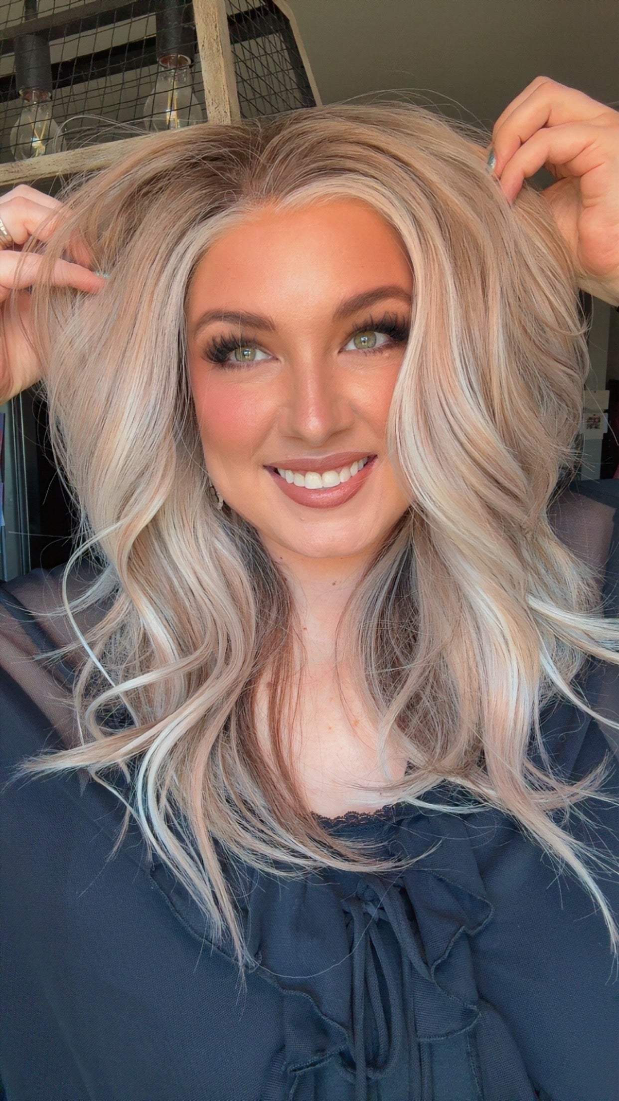 Bristol Champagne Dust. Standard Lace Front Wig final sale