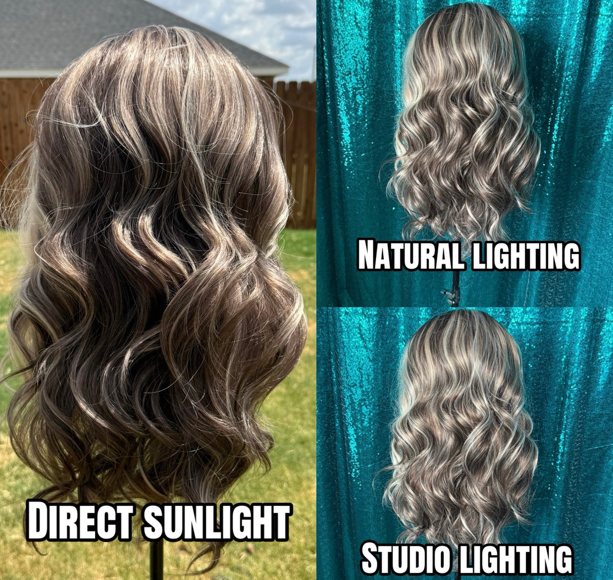 Tilly Smoky Taupe | Lace Front Free Part | 13x4 lace Front wig | 130 % density | Large