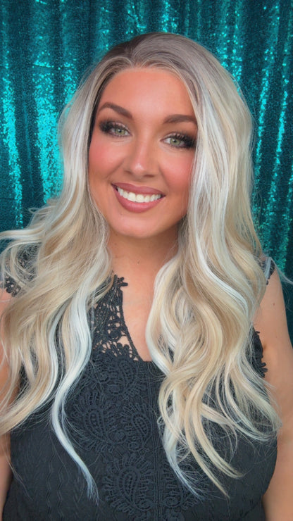 Lexie Frosted Blonde | 13x4 | Free Part | 26”| 130% density | Standard only