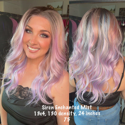 Siren Enchanted Mist | 13x4 | Free Part Lace Front | 130% density | Standard