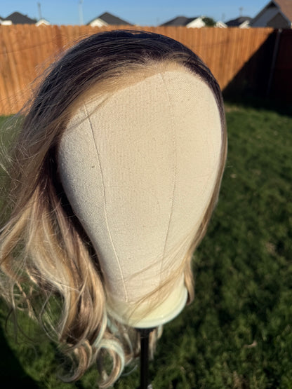 Cadence Turquoise Trail | 13×4 Free Part |Lace Front | 28 Inches | 130% Density |Synthetic Futura Fiber | Standard