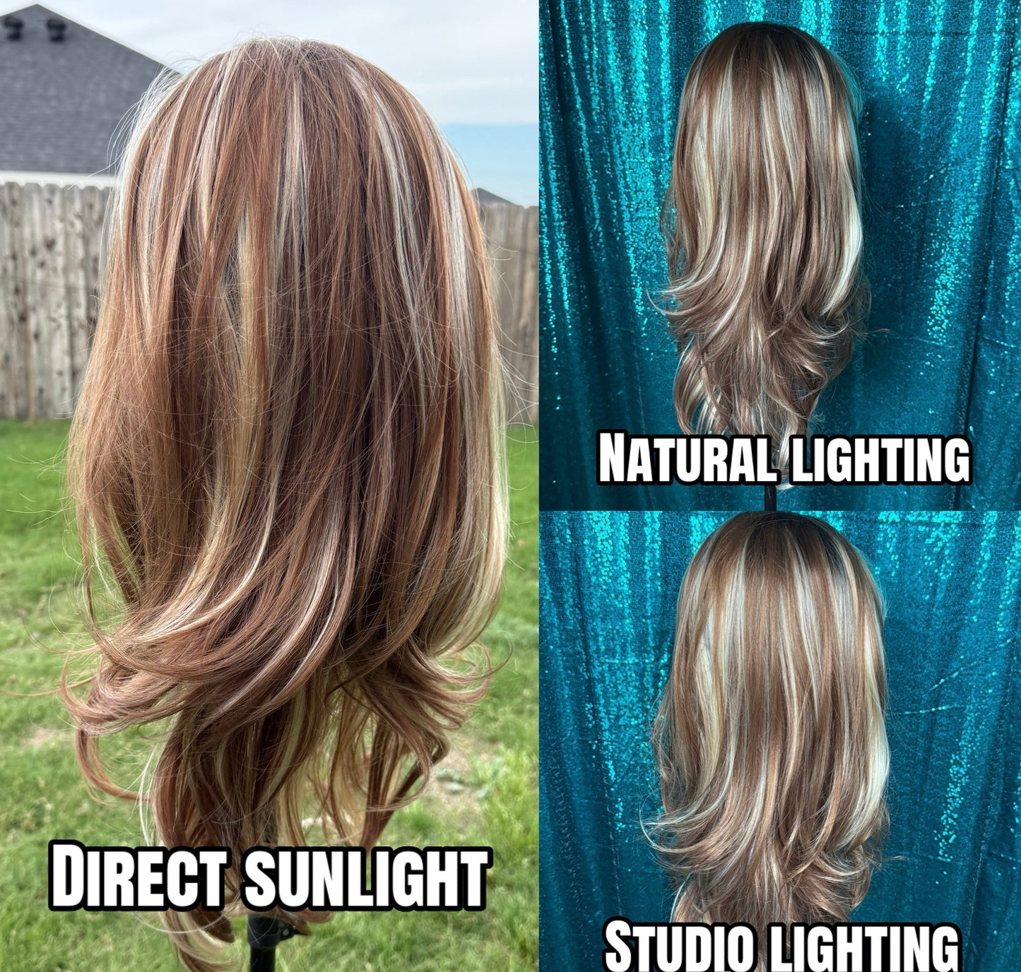 Abygail Chestnut Blend | 13x 4 Lace Front | Free Part | 26 inches | 130% | Standard