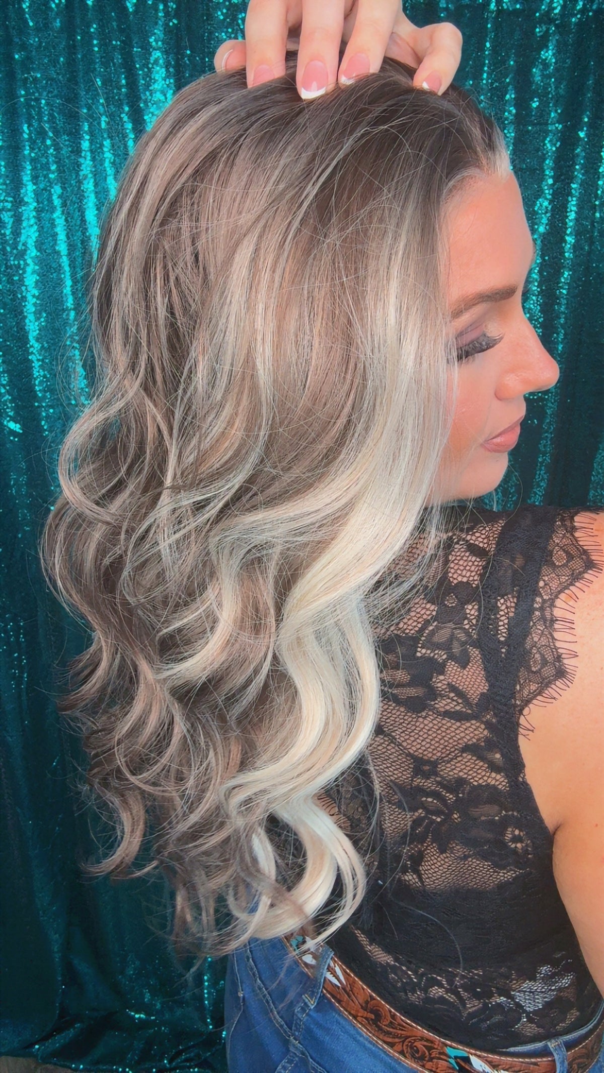 Tilly Smoky Taupe | Lace Front Free Part | 13x4 lace Front wig | 130 % density | Large