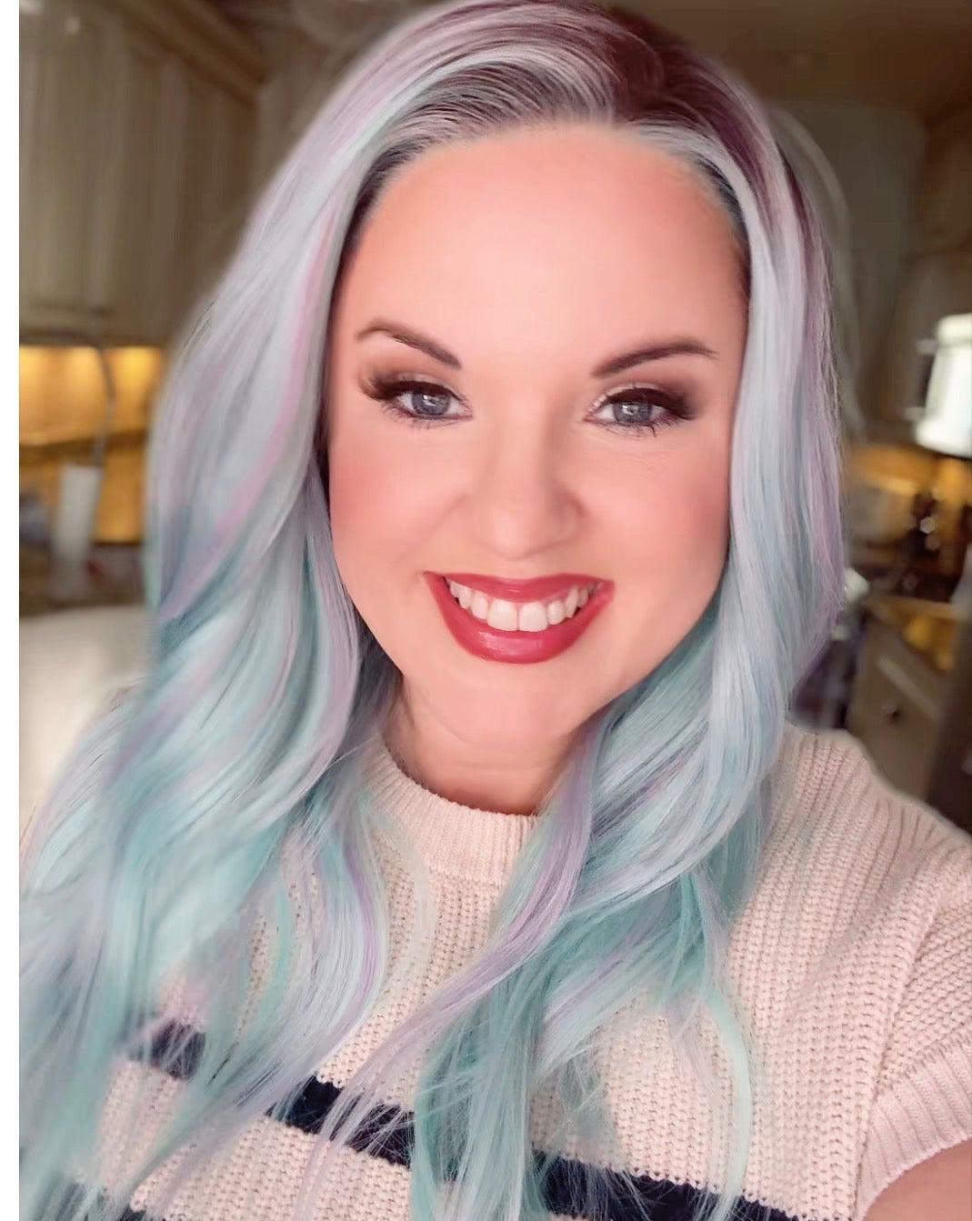 Cove Minted Mermaid | 13x4 Lace Front | |FreePart | 130 density | STANDARD