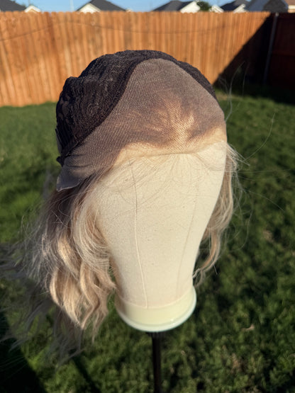 Holland Vanilla Linen | 13x4 Free Part | Lace Front | 24 Inches | 130% Density | Synthetic Futura Fiber | Large