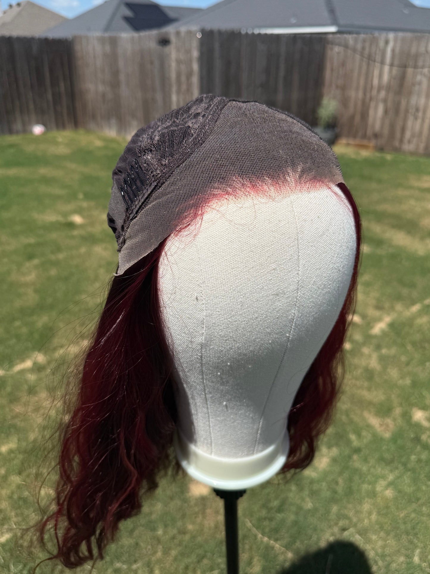 Maddie Cherry Bomb | 13x4 Lace Front | Free Part | 130% density | 26 inches | Standard