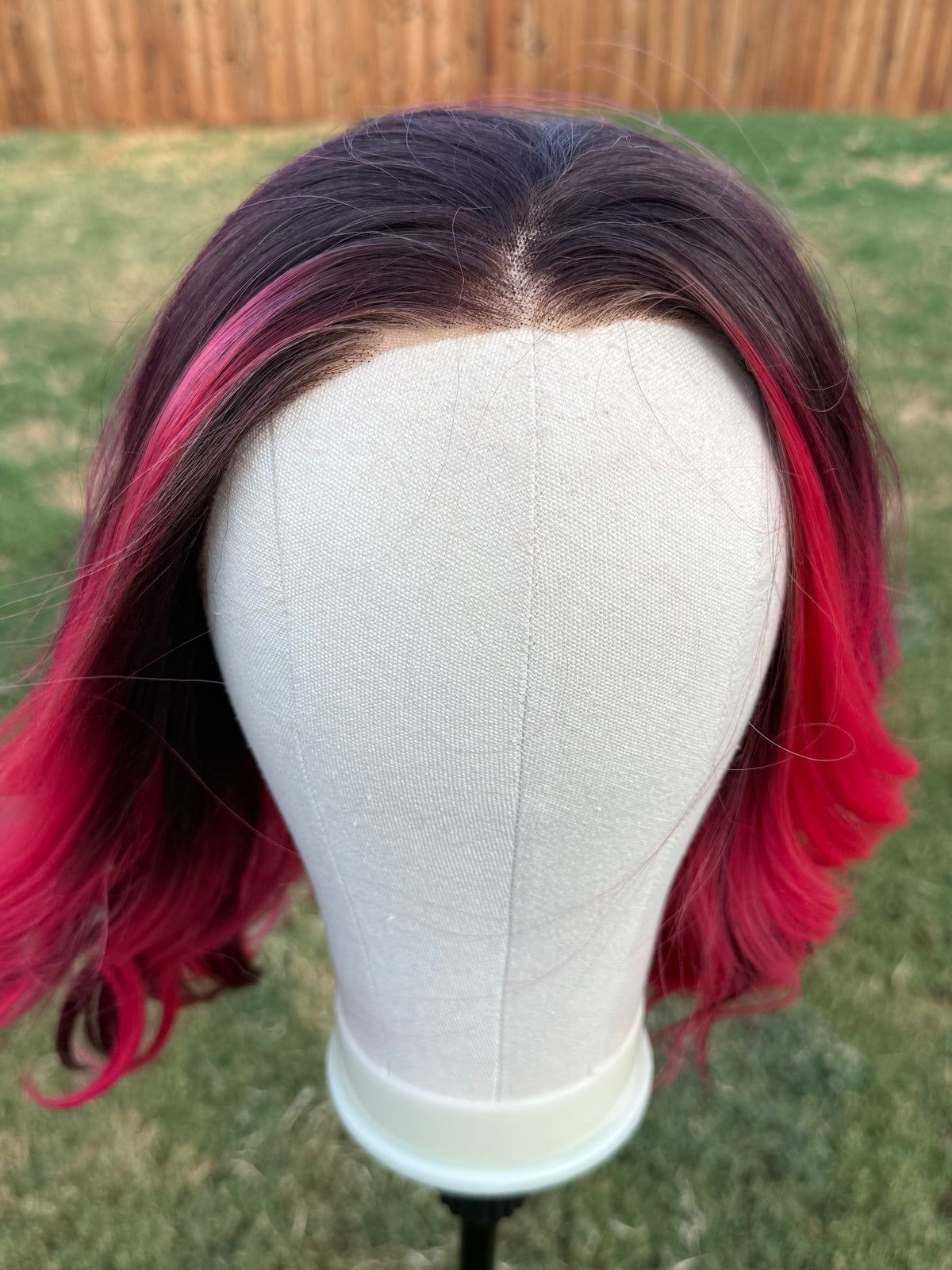 Karma Raspberry Riot | 26 inches | 13 x 4 lace Front | Free Part | 130 density | Standard