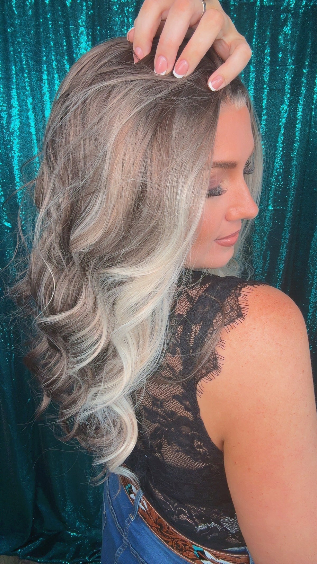 Tilly Smoky Taupe | Lace Front Free Part | 13x4 lace Front wig | 130 % density | Large